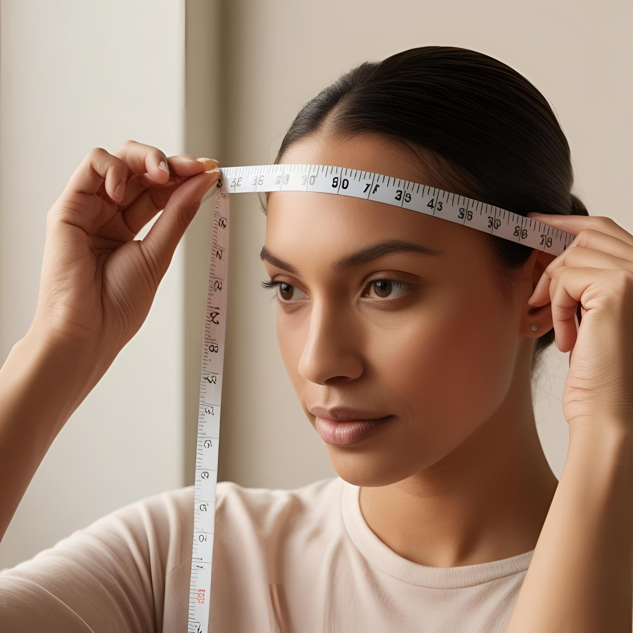 Näin mittaat päänympäryksen