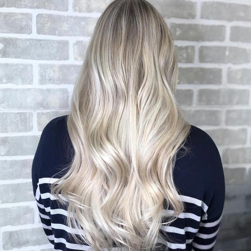 She teippipidennys natural 50/60cm - Hiusextra