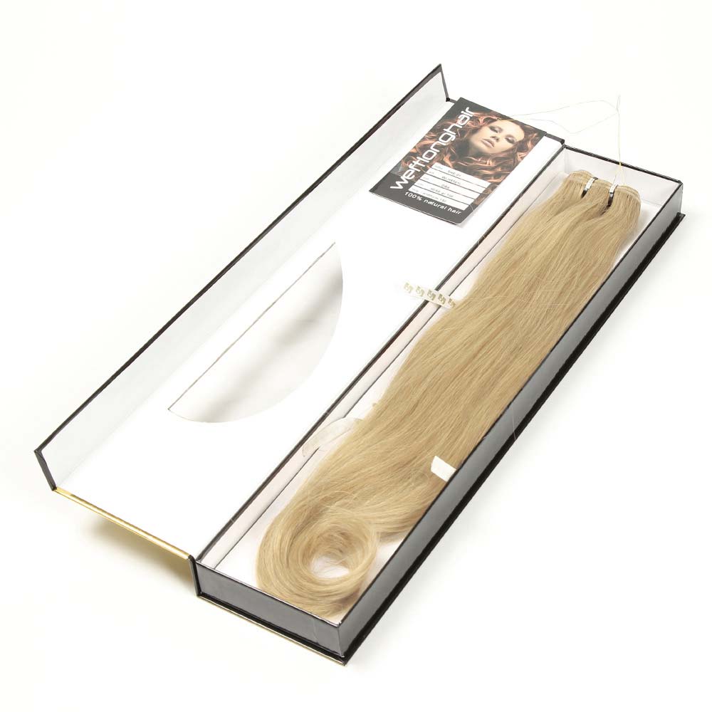 SHE aitohiusnauha 50/55cm 100% remy - hius väri 60 - Hiusextra