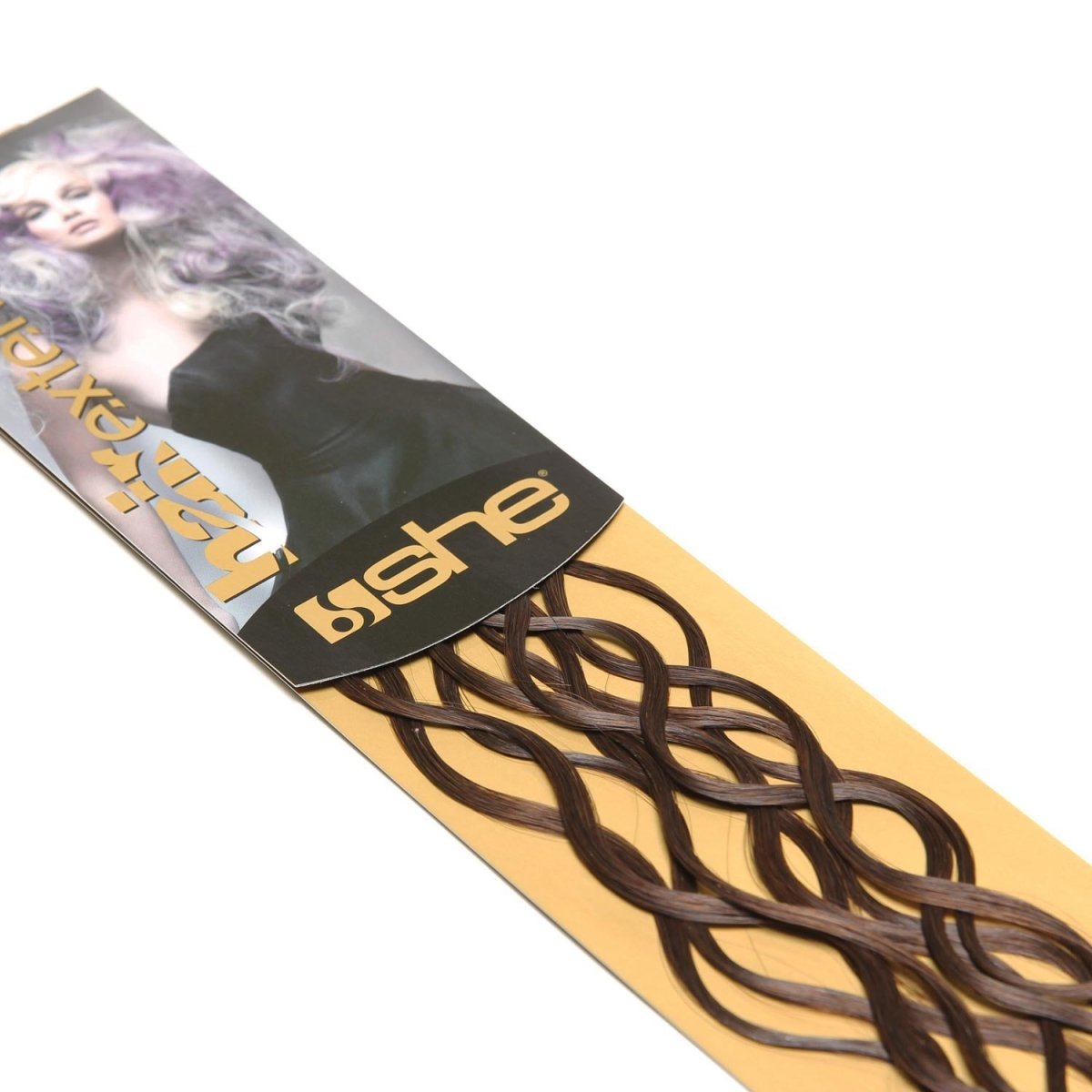 Sinettihius 55cm Wavy 100% remy - hius 50/55 cm - Hiusextra