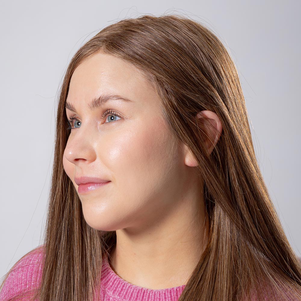 Ella aitohiusperuukki 40-45 cm