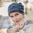 Christine Headwear Dark Blue Denim / 4 mallia