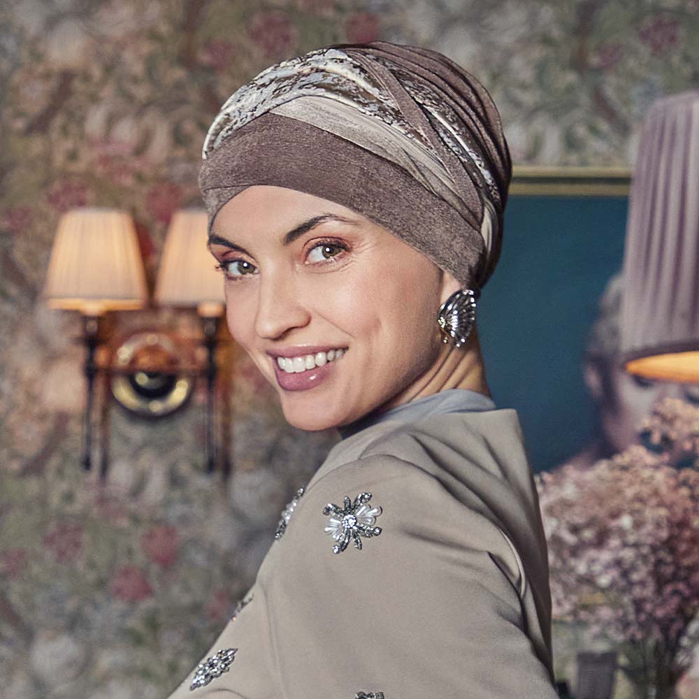 HocPerla Boho turbaani setti - Hiusextra