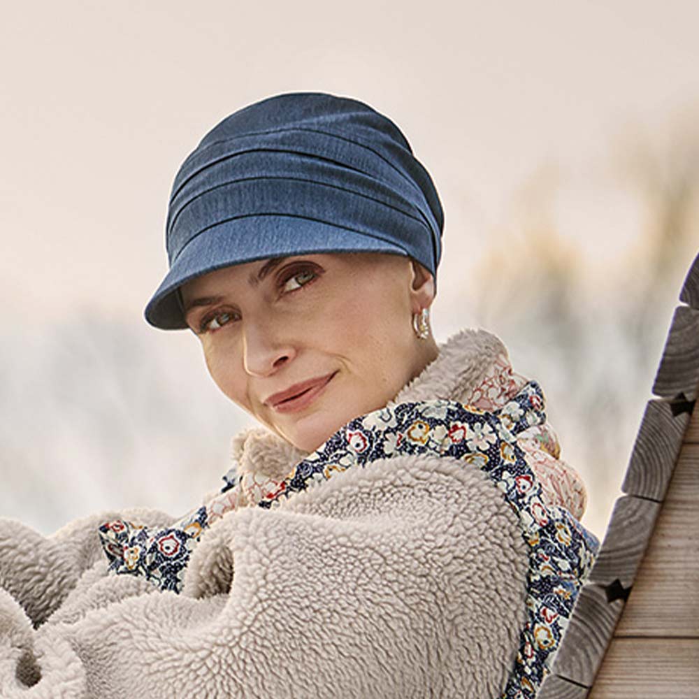 Christine Headwear Dark Blue Denim / 4 mallia