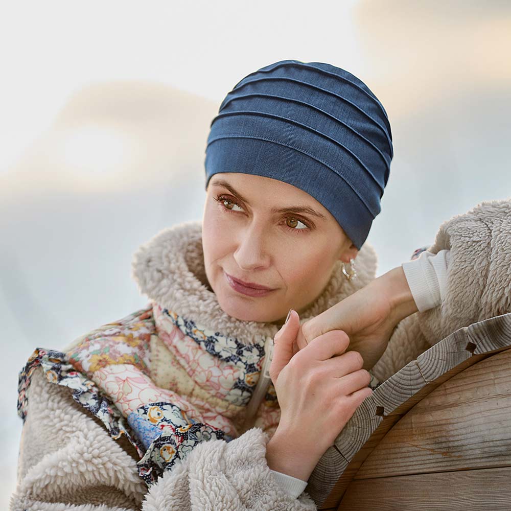 Christine Headwear Dark Blue Denim / 4 mallia