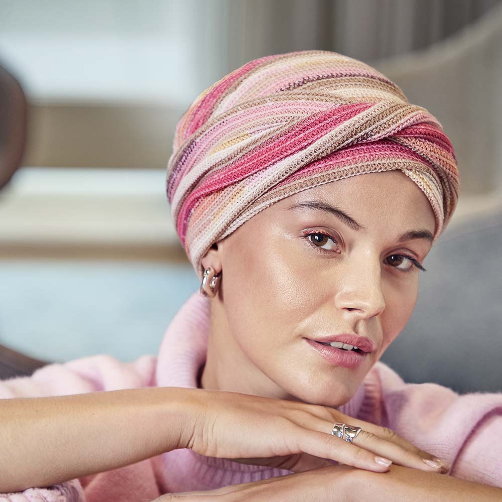 HocZoya V Turban autumn Stripes