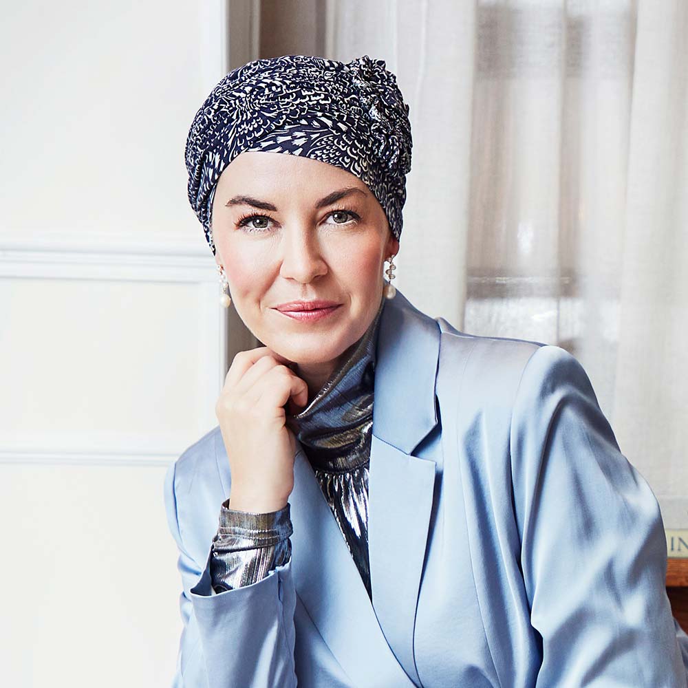 Christine Lotus-turbaani syysvärit 2025