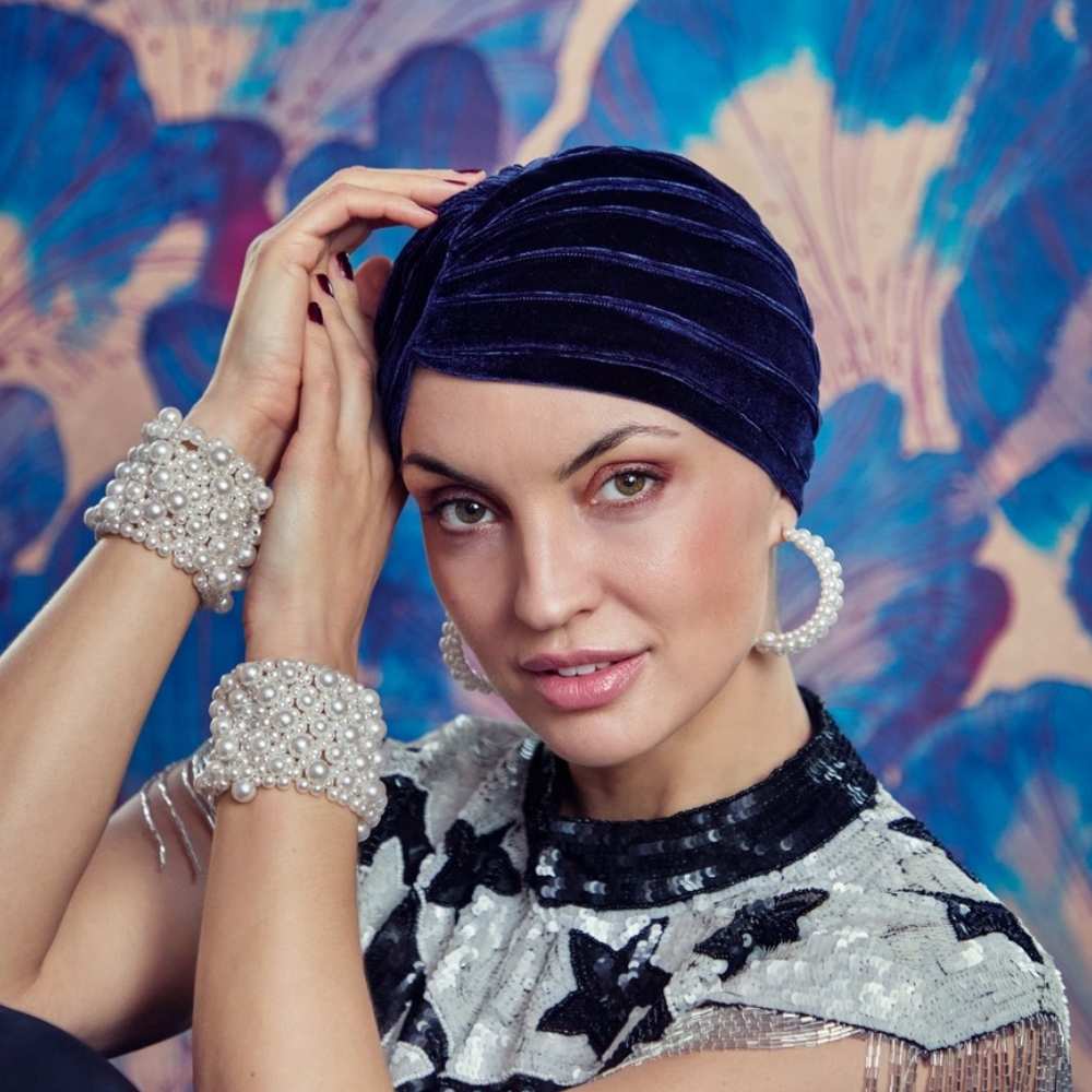 HocPearl Boho Turban Velvet