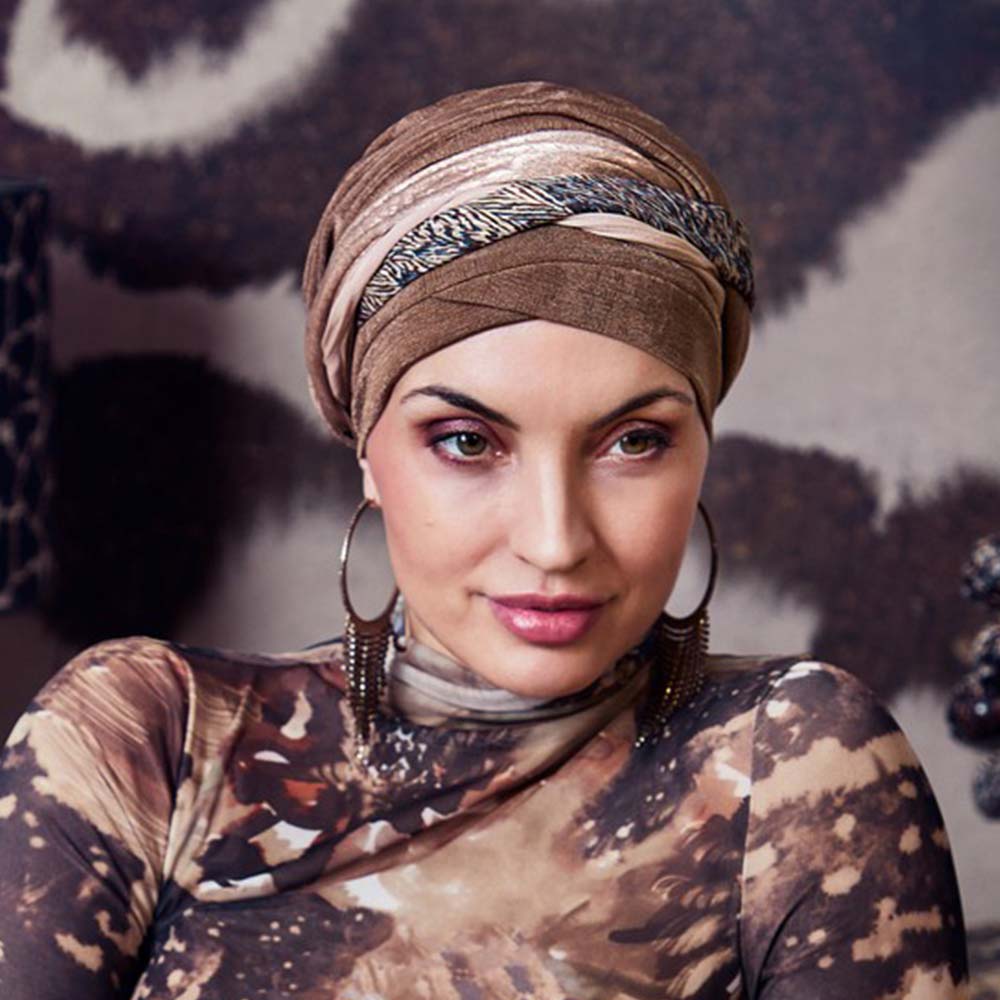 HocPerla Boho turbaani setti
