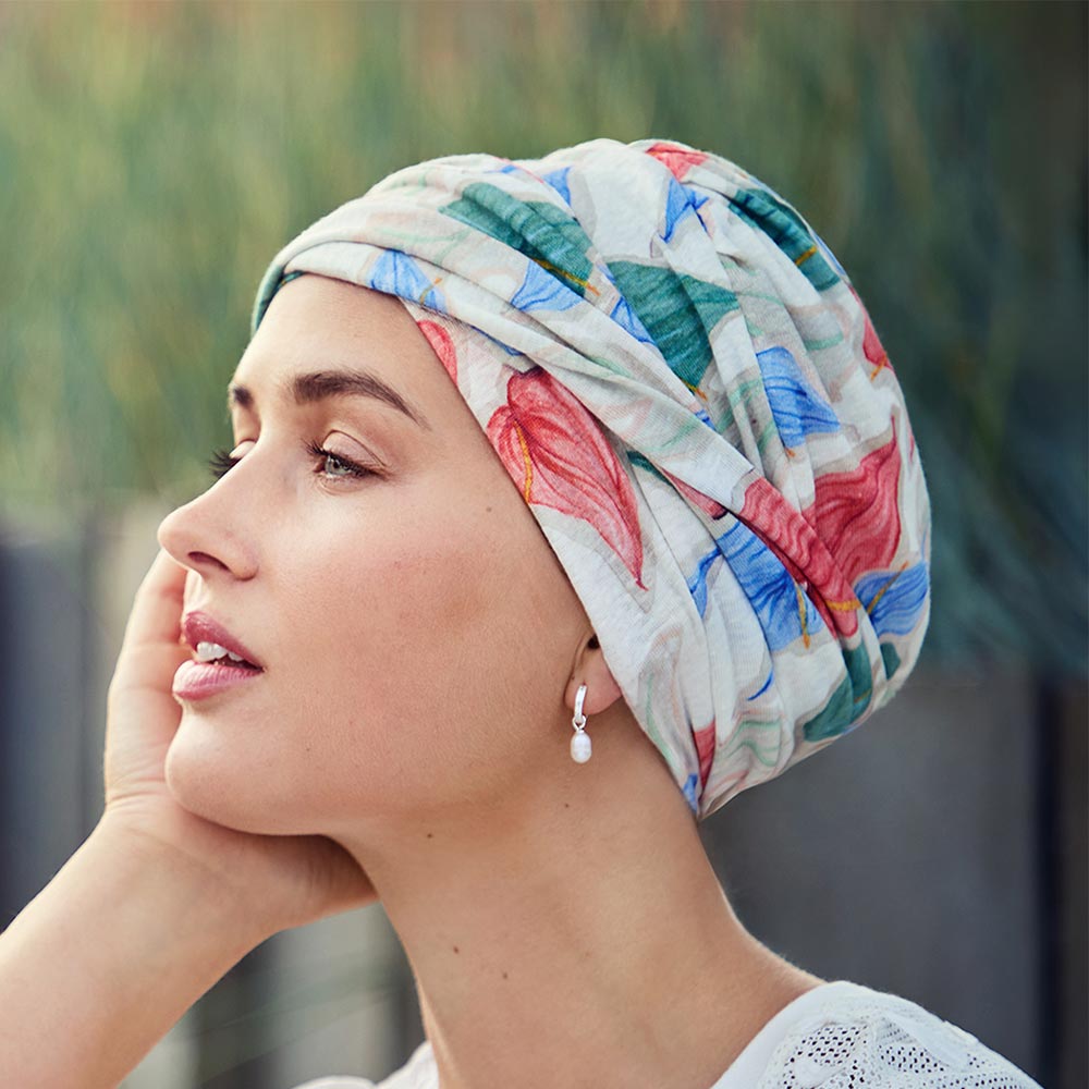 Shakti turban (pellava) kesämallit 2026 - Hiusextra