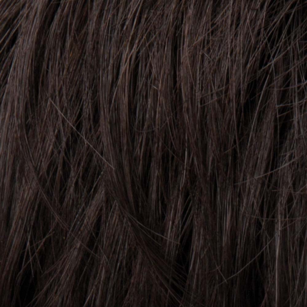 Brad peruukki mustanruskea