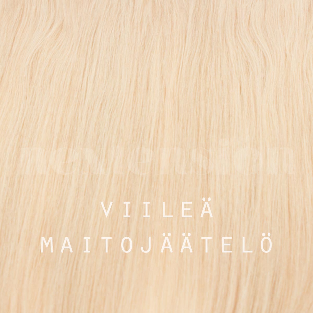 Aitohius ponnari 45cm Väri #18A/60 Viileä Maitojäätelö