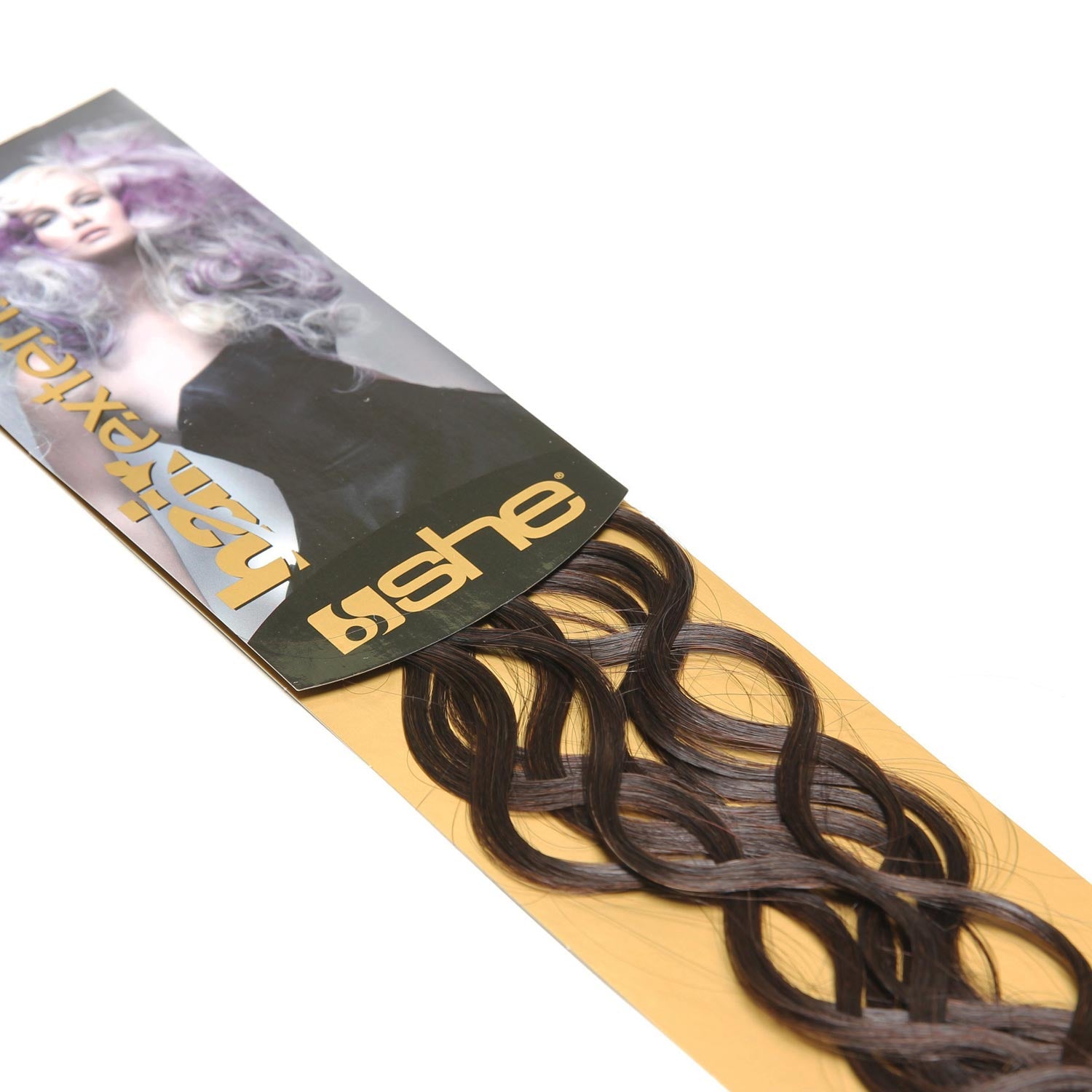 Sinettihius 55cm Wavy 100% remy-hius 50/55 cm